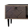 ΕΠΙΠΛΟ ΤΗΛΕΟΡΑΣΗΣ Fylliana "Home" ΜΑΥΡΟ ΜΕ GREY OAK 120x40x45εκ 271-00-021