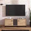 ΕΠΙΠΛΟ ΤΗΛΕΟΡΑΣΗΣ LAVAL 131 2K2V ARTISAN ΟΑΚ/ΜΑΥΡΟ 132x40x52εκ 11014526