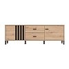 ΕΠΙΠΛΟ ΤΗΛΕΟΡΑΣΗΣ LAVAL 157 3K2F2V ARTISAN ΟΑΚ/ΜΑΥΡΟ 157x40x52εκ 11014527