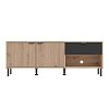 ΕΠΙΠΛΟ ΤΗΛΕΟΡΑΣΗΣ MAYENNE 150 3K1F2V ARTISAN OAK-ΜΑΥΡΟ MAT 151x40x55εκ 11013360