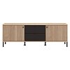 ΕΠΙΠΛΟ ΤΗΛΕΟΡΑΣΗΣ MAYENNE 157 3K2F2V ARTISAN OAK-ΜΑΥΡΟ MAT 157x40x55εκ 11013375