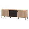 ΕΠΙΠΛΟ ΤΗΛΕΟΡΑΣΗΣ MAYENNE 157 3K2F2V ARTISAN OAK-ΜΑΥΡΟ MAT 157x40x55εκ 11013375
