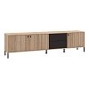ΕΠΙΠΛΟ ΤΗΛΕΟΡΑΣΗΣ MAYENNE 208 4K2F3V ARTISAN OAK-ΜΑΥΡΟ MAT 208x40x55εκ 11013376