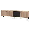 ΕΠΙΠΛΟ ΤΗΛΕΟΡΑΣΗΣ MAYENNE 208 4K2F3V ARTISAN OAK-ΜΑΥΡΟ MAT 208x40x55εκ 11013376
