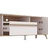 ΕΠΙΠΛΟ ΤΗΛΕΟΡΑΣΗΣ ORLEANS ARTISAN OAK-ΛΕΥΚΟ-ARTISAN OAK FOIL 189x40x52εκ 11013346