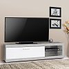 ΕΠΙΠΛΟ ΤΗΛΕΟΡΑΣΗΣ REMO ΓΚΡΙ CONCRETE / ΛΕΥΚΗ ΛΑΚΑ 162x41x43εκ 11008818