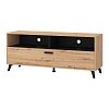 ΕΠΙΠΛΟ ΤΗΛΕΟΡΑΣΗΣ UMBRIA TV 140 ARTISAN-ΜΑΥΡΟ 137x40x57εκ 11011232