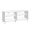 ΕΠΙΠΛΟ ΤΗΛΕΟΡΑΣΗΣ UMBRIA TV 140 GREY OAK-ΜΑΥΡΟ 137x40x58εκ 11008827