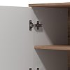 ΕΠΙΠΛΟ TV BURGUNDY 160 3K2V ΛΕΥΚΟ-FLAGSTAFF OAK-ΛΕΥΚΟ HIGH GLOSS FOIL 157x40x51εκ s.p.k 11012061