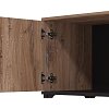 ΕΠΙΠΛΟ TV CORSICA 170 FLAGSTAFF OAK-ΜΑΥΡΟ 170,5x42x53,5εκ 11012001