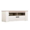 ΕΠΙΠΛΟ TV Kent 120 GREY OAK-WHITE OAK 122x43x49εκ 11008806