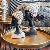 ΕΠΙΤΡΑΠΕΖΙΑ ΔΙΑΚΟΣΜΗΤΙΚΗ ΦΙΓΟΥΡΑ Fylliana FL984901 African lady ΜΑΥΡΟ-ΧΡΥΣΟ ΧΡΩΜΑ 15x5x30εκ 374-124-083