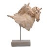 ΕΠΙΤΡΑΠΕΖΙΟ ΔΙΑΚΟΣΜΗΤΙΚΟ Fylliana Horse ΜΠΕΖ-ΚΑΦΕ ΧΡΩΜΑ 31x16x40εκ 276-223-006