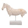 ΕΠΙΤΡΑΠΕΖΙΟ ΔΙΑΚΟΣΜΗΤΙΚΟ Fylliana Horse ΜΠΕΖ-ΚΑΦΕ ΧΡΩΜΑ 35x10x30εκ 276-223-007