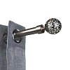Κουρτινόβεργα Επεκτεινόμενη 160-300cm Globe Black Nickel