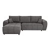 ΓΩΝΙΑΚΟΣ ΚΑΝΑΠΕΣ Fylliana Atlanta ΓΚΡΙ ΧΡΩΜΑ 265x190x95εκ 880-225-053