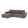 ΓΩΝΙΑΚΟΣ ΚΑΝΑΠΕΣ Fylliana Atlanta ΚΑΦΕ ΧΡΩΜΑ 265x190x95εκ 880-225-054