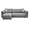 ΓΩΝΙΑΚΟΣ ΚΑΝΑΠΕΣ Fylliana Fiesta ΓΚΡΙ ΧΡΩΜΑ 265x165x95εκ 880-225-057