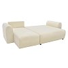 ΓΩΝΙΑΚΟΣ ΚΑΝΑΠΕΣ Fylliana Fiesta ΛΕΥΚΟ ΧΡΩΜΑ 265x165x95εκ 880-225-055
