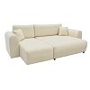 ΓΩΝΙΑΚΟΣ ΚΑΝΑΠΕΣ Fylliana Fiesta ΛΕΥΚΟ ΧΡΩΜΑ 265x165x95εκ 880-225-055