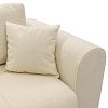 ΓΩΝΙΑΚΟΣ ΚΑΝΑΠΕΣ Fylliana Fiesta ΛΕΥΚΟ ΧΡΩΜΑ 265x165x95εκ 880-225-055
