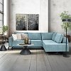 ΓΩΝΙΑΚΟΣ ΚΑΝΑΠΕΣ Fylliana Madrid MINT ΧΡΩΜΑ 290x210x90εκ 880-225-051