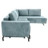 ΓΩΝΙΑΚΟΣ ΚΑΝΑΠΕΣ Fylliana Madrid MINT ΧΡΩΜΑ 290x210x90εκ 880-225-051