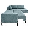 ΓΩΝΙΑΚΟΣ ΚΑΝΑΠΕΣ Fylliana Madrid MINT ΧΡΩΜΑ 290x210x90εκ 880-225-051