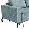 ΓΩΝΙΑΚΟΣ ΚΑΝΑΠΕΣ Fylliana Madrid MINT ΧΡΩΜΑ 290x210x90εκ 880-225-051