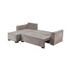 ΓΩΝΙΑΚΟΣ ΚΑΝΑΠΕΣ ΚΡΕΒΑΤΙ Migros ΜΠΕΖ ΧΡΩΜΑ 268x167x80εκ 21045242