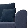 ΓΩΝΙΑΚΟΣ ΚΑΝΑΠΕΣ ΚΡΕΒΑΤΙ Migros ΜΠΛΕ ΧΡΩΜΑ 268x167x80εκ 21044843