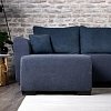 ΓΩΝΙΑΚΟΣ ΚΑΝΑΠΕΣ ΚΡΕΒΑΤΙ Migros ΜΠΛΕ ΧΡΩΜΑ 268x167x80εκ 21044843