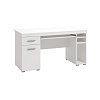 ΓΡΑΦΕΙΟ ALFA OPAQUE WHITE 145x66x76εκ 11011778