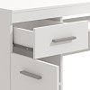 ΓΡΑΦΕΙΟ ALFA OPAQUE WHITE 145x66x76εκ 11011778