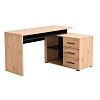 ΓΡΑΦΕΙΟ ARHIMED ARTISAN OAK-ΜΑΥΡΟ 138x102x75εκ 11008173