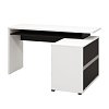 ΓΡΑΦΕΙΟ ARHIMED ΛΕΥΚΟ-ΜΑΥΡΟ 138x102x75εκ 11011774