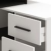 ΓΡΑΦΕΙΟ ARHIMED ΛΕΥΚΟ-ΜΑΥΡΟ 138x102x75εκ 11011774