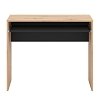 ΓΡΑΦΕΙΟ PARIS ARTISAN OAK-ΜΑΥΡΟ 90x45x74εκ prs 11012766