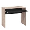 ΓΡΑΦΕΙΟ PARIS GREY OAK-ΜΑΥΡΟ 90x45x74εκ prs 11012765