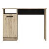 ΓΡΑΦΕΙΟ Rey GREY OAK-ΜΑΥΡΟ 100x50x74,5εκ 11011288