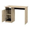 ΓΡΑΦΕΙΟ Rey GREY OAK-ΜΑΥΡΟ 100x50x74,5εκ 11011288
