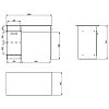 ΓΡΑΦΕΙΟ Rey Sonoma 100x50x74,5εκ 11008651