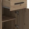ΓΡΑΦΕΙΟ Teo ARTISAN OAK-ARTISAN ΜΕ ΓΡΑΜMΕΣ GREY 122x51x75εκ 11013970