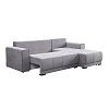 ΚΑΝΑΠΕΣ ΔΕΞΙΑ ΓΩΝΙΑ FIGO ΓΚΡΙ-ΣΚΟΥΡΟ ΓΚΡΙ 274x179x83εκ 21032377