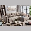 ΚΑΝΑΠΕΣ ΔΕΞΙΑ ΓΩΝΙΑ FIGO ΜΠΕΖ-ΚΑΦΕ 274x179x83εκ 21032378