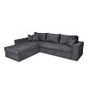 ΚΑΝΑΠΕΣ ΓΩΝΙΑ Fylliana OLYMP 23 ΓΚΡΙ 280x210x80εκ 872-92-005