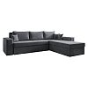 ΚΑΝΑΠΕΣ ΓΩΝΙΑ Fylliana OLYMP 23 ΓΚΡΙ 280x210x80εκ 872-92-005