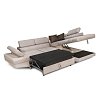 ΚΑΝΑΠΕΣ ΓΩΝΙΑ Fylliana RIO-M 3+4 ΔΕΞΙΑ TAUPE / ΚΑΦΕ 278x192x79εκ 872-92-008