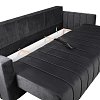 ΚΑΝΑΠΕΣ ΚΡΕΒΑΤΙ Fylliana Comfort ΓΚΡΙ ΧΡΩΜΑ 235x104x80εκ 880-225-048