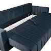 ΚΑΝΑΠΕΣ ΚΡΕΒΑΤΙ Fylliana Comfort ΜΠΛΕ ΧΡΩΜΑ 235x104x80εκ 880-225-047